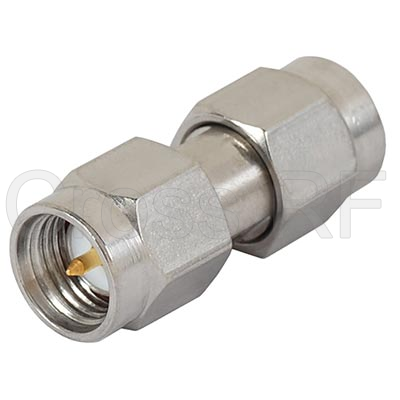 (image for) SMA Male to SMA Male Adapter - Stainless steel