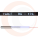 (image for) RG-174A/U bulk coaxial cable; per foot