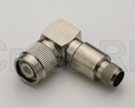 (image for) TNC Right Angle Male for LMR400 Spring Finger