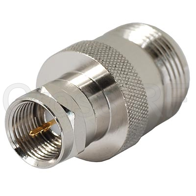 (image for) 75 ohm N Female to F Male Adapter