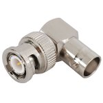 (image for) BNC Right Angle Male to BNC Female Adapter
