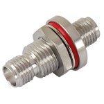 (image for) SMA Female to SMA Bulkhead Female Adapter - stainless