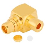 (image for) MMCX Right Angle Plug for .085 Semi-Rigid
