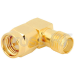 (image for) SMA Right Angle Male to SMA Female Adapter