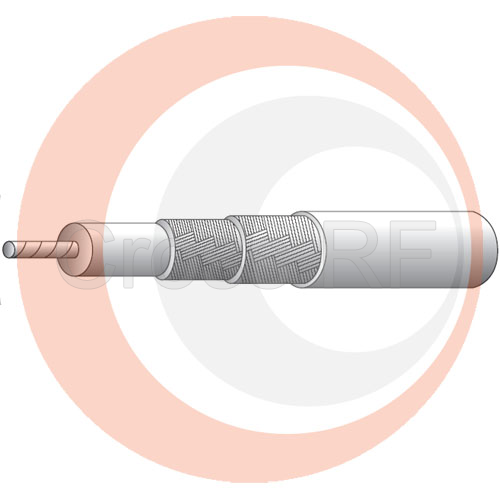 (image for) RG-316DS bulk coaxial cable; 50ohm; per foot
