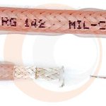 (image for) RG-142B/U Bulk Coaxial Cable; per Foot