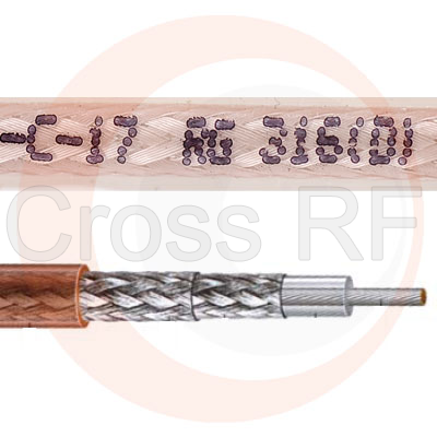 (image for) RG-316 double shield cable assembly