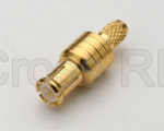 (image for) MCX Straight Plug for RG178