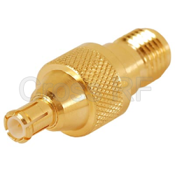 (image for) SMA Female to MCX Plug Adapter