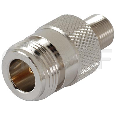 (image for) 75 ohm N Female to F Female Adapter - Click Image to Close