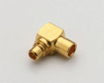 (image for) MMCX Right Angle Plug for .047 Semi-Rigid