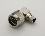 (image for) N Right Angle Male for RG214 Crimp
