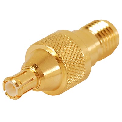 SMA Female to MCX Plug adapter