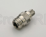 (image for) N Straight Female for RG214 Crimp