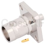 (image for) BNC Female 4 Hole Panel for .085 Semi-Rigid