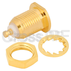 (image for) MCX Bulkhead Jack Receptacle