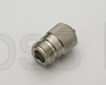 (image for) N Straight Female for .141 Semi-Rigid - Stainless Steel