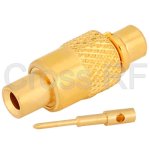 (image for) MMCX Straight Plug for .047 Semi-Rigid