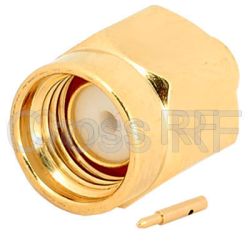 (image for) SMA Straight Male for .085 Semi-Rigid - Stainless