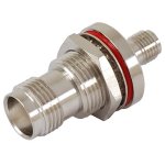 (image for) SMA Female to TNC Bulkhead Female Adapter