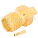 (image for) SMA Straight Female for .085 Semi-Rigid