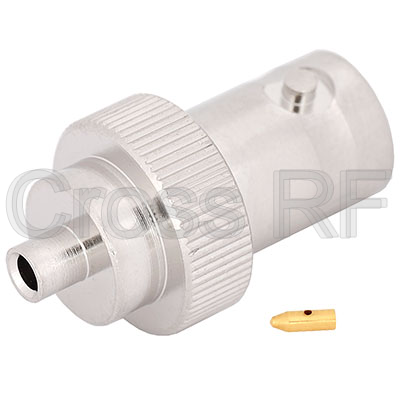 (image for) BNC Straight Female for .085 Semi-Rigid