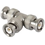 (image for) BNC Male-Male-Male T Adapter