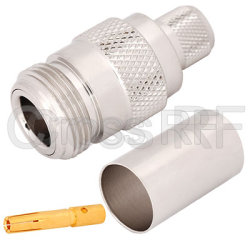 (image for) N Straight Female for LMR400 Crimp