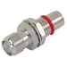 (image for) SMA Female to BMA Bulkhead Plug Adapter