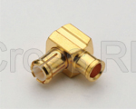 (image for) MCX Right Angle Plug for .047 Semi-Rigid