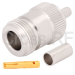 (image for) N Straight Female for RG400 Crimp