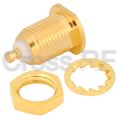 (image for) MCX Bulkhead Jack Receptacle