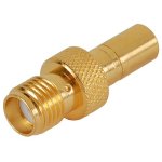 (image for) SMA Female to SSMB Female Plug Adapter