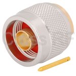 (image for) N Straight Male for .141 Semi-Rigid