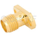 (image for) SMA Female 2 Hole Panel Receptacle
