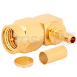 (image for) SMA Right Angle Male for RG316