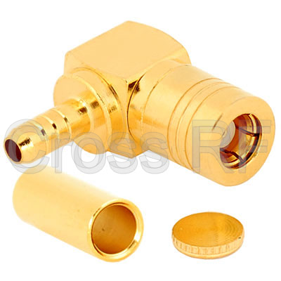 (image for) SMB Right Angle Plug for RG316
