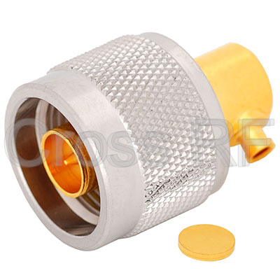 (image for) N Right Angle Male for .141 Semi-Rigid