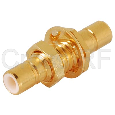 (image for) SMB Bulkhead Jack to SMB Jack Adapter