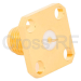 (image for) SMA Female 4 Hole Panel Receptacle