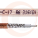 (image for) RG-316 double shield cable assembly