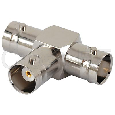 (image for) BNC Female-Female-Female T Adapter