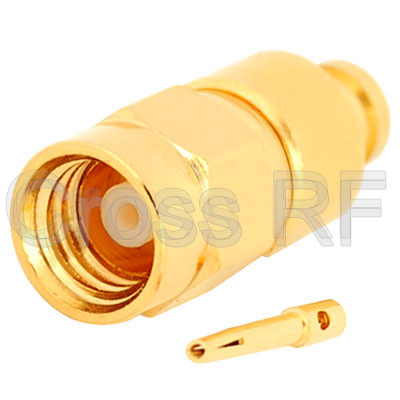 (image for) SMC Straight Plug for .085 Semi-Rigid