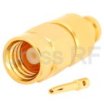 (image for) SMC Straight Plug for .085 Semi-Rigid