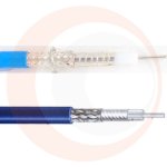 (image for) RG-402 spiral strip cable assembly