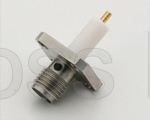 (image for) SMA Female 4 Hole Panel Receptacle