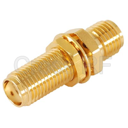 (image for) SMA Female to SMA Bulkhead Female Adapter