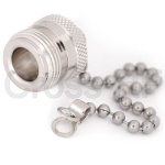 (image for) N Dust Cap Jack (Female) with Chain