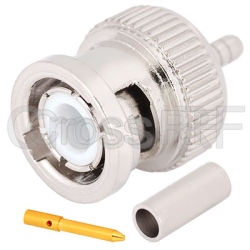 (image for) BNC Straight Male for RG316 Crimp