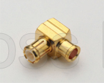 (image for) MCX Right Angle Plug for .047 Semi-Rigid